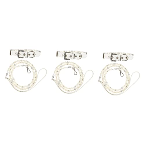 BCOATH 6-teiliges Verstellbares Hundehalsband-Set Für Welpen Stilvolles Hundehalsband Und Leine Für Outdoor-aktivitäten von BCOATH