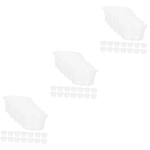 BCOATH 60 Stück Reptilienschalen Näpfe Futter- Kompaktnapf Geckonapf Futter Transparent Für Plastikbecher Kleiner Futternapf Sonstiges Dishgecko Multifunktions Wasserleopard Haustier BCOATH 60 Stück Reptilienschalen Näpfe Futter- Kompaktnapf Geckonapf Futter Transparent Für Plastikbecher Kleiner Futternapf Sonstiges Dishgecko Multifunktions Wasserleopard Haustier von BCOATH