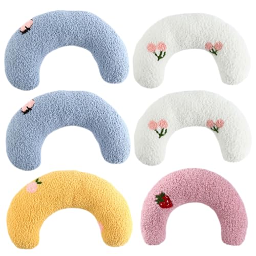 BCOATH Katzenkissen Für Den Innenbereich 6er-Pack Katzenkissen Weiche Nackenstütze Aus Polyester Pp-Baumwolle Sicher Für Katzen BCOATH Katzenkissen Für Den Innenbereich 6er-Pack Katzenkissen Weiche Nackenstütze Aus Polyester Pp-Baumwolle Sicher Für Katzen von BCOATH