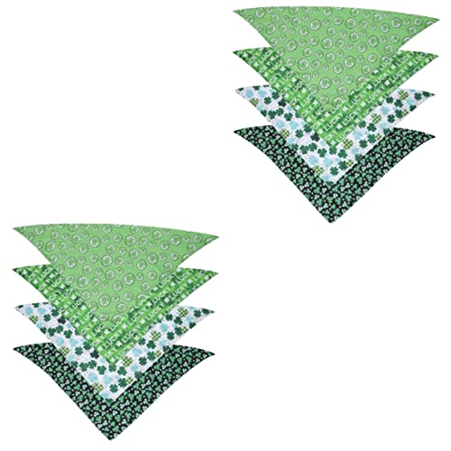 BCOATH 2 Sets Hundehalsband Mit Irischem St. Patrick's Day Modisches Hundezubehör 4 Stück X 2 BCOATH 2 Sets Hundehalsband Mit Irischem St. Patrick's Day Modisches Hundezubehör 4 Stück X 2 von BCOATH