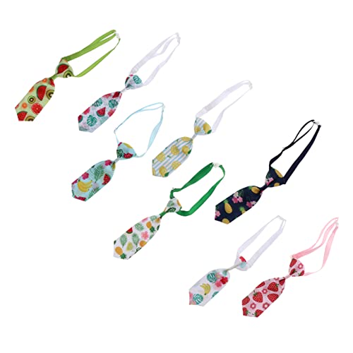 BCOATH Modisches Haustierhalsband Mit Krawatte 8 Stück Fliegen Für Hunde Und Katzen Für Den Sommer von BCOATH