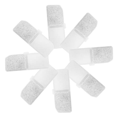 BCOATH 8st Wasserspender Filterwatte Aktivkohle Wasserfilter Filter Für Katzenwasserspender Filter Für Wasserspender Für Haustiere Wassernapf Für Katzen Hund Filterwerkzeug Weiß Baumwolle BCOATH 8st Wasserspender Filterwatte Aktivkohle Wasserfilter Filter Für Katzenwasserspender Filter Für Wasserspender Für Haustiere Wassernapf Für Katzen Hund Filterwerkzeug Weiß Baumwolle von BCOATH