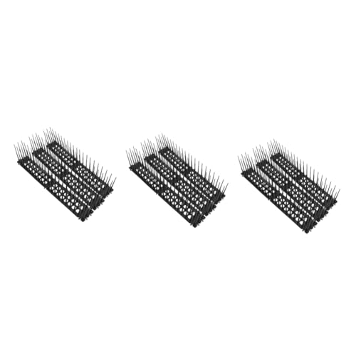 BCOATH 9 STK Vogelspike-abschreckung Vogelspitzenbrett Vogelabwehrgeräte Katzensicherer Zaun Vogelabwehrspitzen Zaunspitzen Für Hunde Barrierespitzen Vogelspikes Für Dach Plastik Black BCOATH 9 STK Vogelspike-abschreckung Vogelspitzenbrett Vogelabwehrgeräte Katzensicherer Zaun Vogelabwehrspitzen Zaunspitzen Für Hunde Barrierespitzen Vogelspikes Für Dach Plastik Black von BCOATH