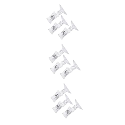 BCOATH 3sets Aquarium Zubehör Algen Cup Clip Fisch Tank Fütterung Werkzeug Natürliche Umwelt 3 Stücke * 3 von BCOATH