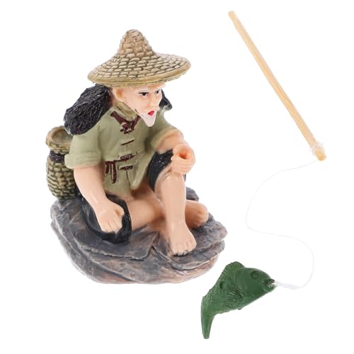 BCOATH Fischer-skulptur Aquarium-Dekoration Mini-Fischer-Ornament Für Zuhause Und Büro BCOATH Fischer-skulptur Aquarium-Dekoration Mini-Fischer-Ornament Für Zuhause Und Büro von BCOATH