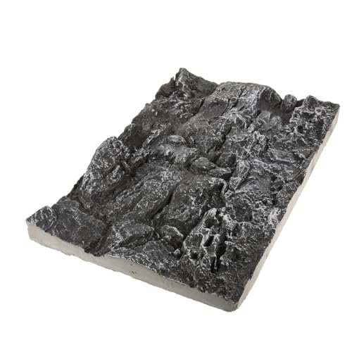BCOATH Aquarium Hintergrund Felsen Dekoratives Terrarium Rückwand Reptilien Kletterwand Realistischer Stein Effekt für Fisch Schildkrötenbecken von BCOATH