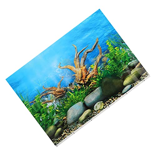 BCOATH Aquarium-Hintergrund Aquarium Dekoration Aquariumdekoration Aufkleber Für Aquarien Aquariendekor Wandtattoo Für Fischbecken Aquarium Wandtattoo Container Vinyl Dreidimensional 3D von BCOATH