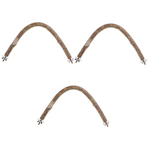 BCOATH 3 Stücke Papagei Sitzstange Set Nagen Stick Training Stange Vogel Spielen Stehen Für Papageien BCOATH 3 Stücke Papagei Sitzstange Set Nagen Stick Training Stange Vogel Spielen Stehen Für Papageien von BCOATH