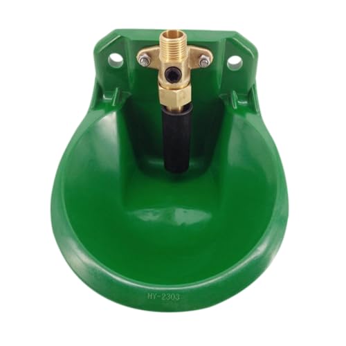 BCOATH Automatische Tränkeschüssel für Schafe und Ziegen Stabiles Wasserniveau Rostfreies Grünes Kunststoff-ventil Langlebiger Wasserfutterspender für Bauernhof und Nutztiere BCOATH Automatische Tränkeschüssel für Schafe und Ziegen Stabiles Wasserniveau Rostfreies Grünes Kunststoff-ventil Langlebiger Wasserfutterspender für Bauernhof und Nutztiere von BCOATH