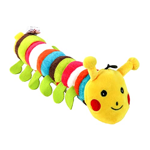 BCOATH Haustier Spielzeug Quietschende Spielzeuge Für Welpen Spielzeug Für Haustiere Spielkartenhalter Chucky Plüsch Plüschtier Mit Klein Beißspielzeug Gelb Jumbo Vögel Raupe BCOATH Haustier Spielzeug Quietschende Spielzeuge Für Welpen Spielzeug Für Haustiere Spielkartenhalter Chucky Plüsch Plüschtier Mit Klein Beißspielzeug Gelb Jumbo Vögel Raupe von BCOATH