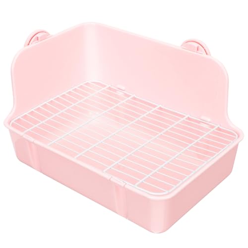 BCOATH Käfigzubehör Für Haustiere Zubehör Katzentoilette Badespielzeug Für Häschen Toilettenbox von BCOATH