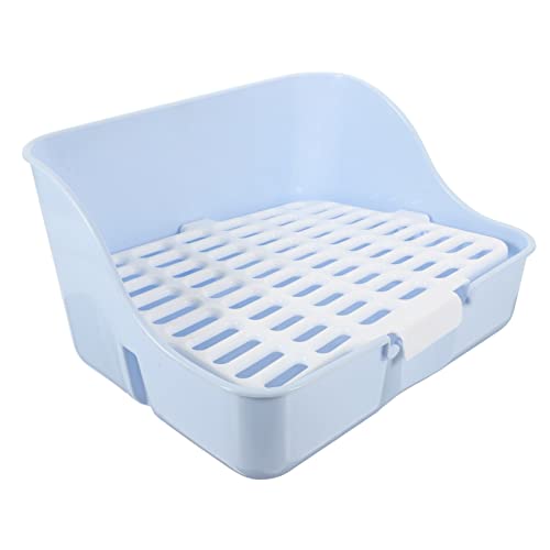 Kaninchentoilette Kaninchentöpfchentrainer Kotablage für Käfig Hasentoilette Kaninchentoilette Kaninchentöpfchentrainer Kotablage für Käfig Hasentoilette von BCOATH