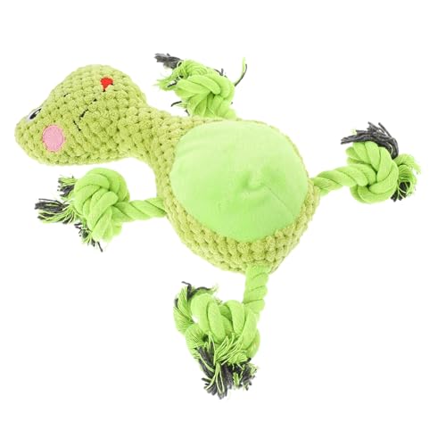 BCOATH Kauspielzeug Für Hunde Plüsch Quietschender Frosch Aktives Spielzeug Für Welpen Mittelgroße Hunde von BCOATH