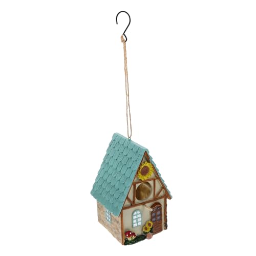 BCOATH Dekoratives Vogelhaus Zum Aufhängen Wetterfestes Vogelfutterhaus Mit Schlafnest Funktion Ideales Gartenzubehör Für Vogelbeobachtung Und Kreative Gartendekoration Und BCOATH Dekoratives Vogelhaus Zum Aufhängen Wetterfestes Vogelfutterhaus Mit Schlafnest Funktion Ideales Gartenzubehör Für Vogelbeobachtung Und Kreative Gartendekoration Und von BCOATH