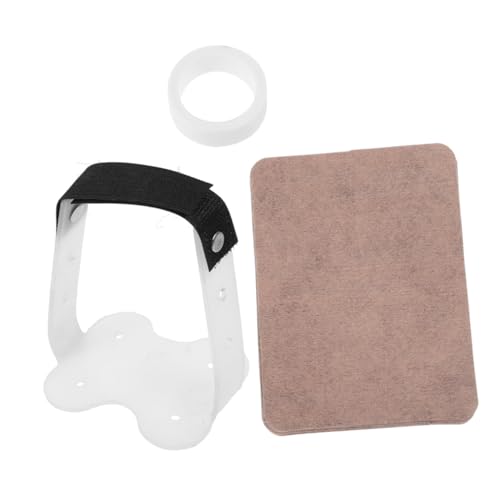 BCOATH Dog Ear Posting Kit für Dobermann und Große Sowie Kleine Hunde Ohrstehhalter aus Weißem mit Klebeband Sanfte Ohrenstütze zur Korrektur und Fixierung der Stehenden Hundeohren von BCOATH