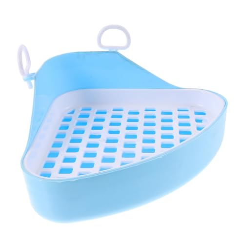 BCOATH Dreieckiger Töpfchentrainer, Kaninchen-eck-katzentoilette, Kleintier-Toilette, Katzentoilette, Haustier-PIPI-pfanne, Tablett-Toilette BCOATH Dreieckiger Töpfchentrainer, Kaninchen-eck-katzentoilette, Kleintier-Toilette, Katzentoilette, Haustier-PIPI-pfanne, Tablett-Toilette von BCOATH