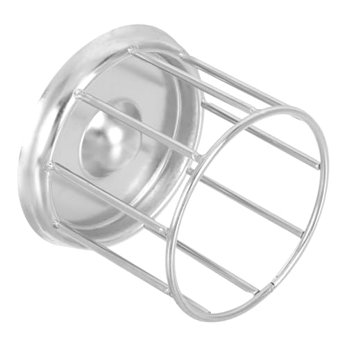 BCOATH Edelstahl Futter Trinkschale für Schildkröten Hühner Enten Kompakter Stabiler Napf mit Sicherem Langlebigem Material Leicht zu Reinigen für Haustierfutter und Wasser im Terrarium BCOATH Edelstahl Futter Trinkschale für Schildkröten Hühner Enten Kompakter Stabiler Napf mit Sicherem Langlebigem Material Leicht zu Reinigen für Haustierfutter und Wasser im Terrarium von BCOATH