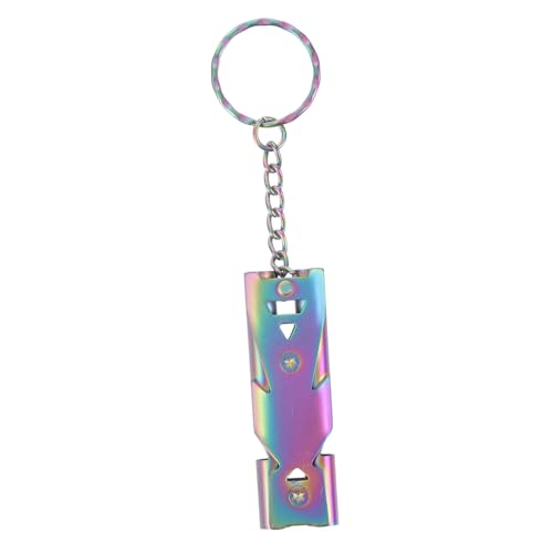 BCOATH Edelstahl Trainingspfeife Hund und Vogel Robust Rostfrei Sicher Leicht Tragbar für Outdoor Camping Überlebenshilfe Geeignet von BCOATH