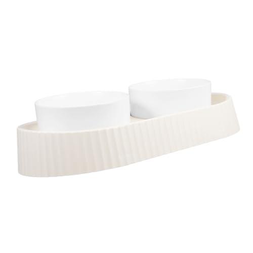 BCOATH Katze Napf Erhöhter Katzen Und Hundernapf Aus 2 1 Futter Und Wassernapf Rutschfester Stand Ideal Für Kleine Hunde Und Katzen Modernes Design Mit Äulenmotiv Katzennapf Futternapf Katze BCOATH Katze Napf Erhöhter Katzen Und Hundernapf Aus 2 1 Futter Und Wassernapf Rutschfester Stand Ideal Für Kleine Hunde Und Katzen Modernes Design Mit Äulenmotiv Katzennapf Futternapf Katze von BCOATH