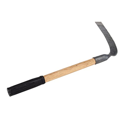 BCOATH Gartenhacke Mit Holzgriff Handliches Gartengerät Für Effektives Jäten Und Pflanzen Für Gartenarbeit Ergonomisches Design Rutschfester von BCOATH