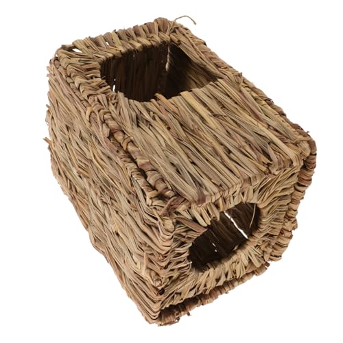 BCOATH Woven Hideout Haus Handgefertigtes Faltbares Nest Für Kleine Haustiere Wie Kaninchen Und Meerschweinchen Und Langlebig Ausruhen Und Verstecken BCOATH Woven Hideout Haus Handgefertigtes Faltbares Nest Für Kleine Haustiere Wie Kaninchen Und Meerschweinchen Und Langlebig Ausruhen Und Verstecken von BCOATH