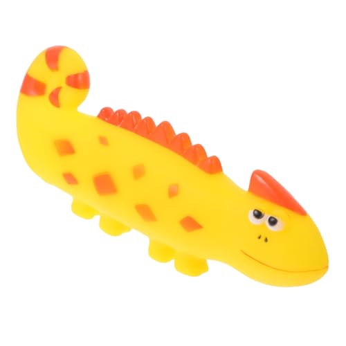 BCOATH Squeaky Dog Toy Latex Form Eines Lizard Interaktives Kauspielzeug Für Kleine Hunde Fördert Aktives Und Zahnpflege Für Drinnen Und Draußen von BCOATH