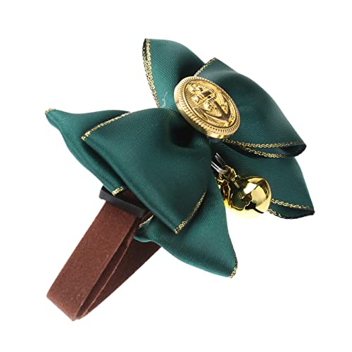 BCOATH Hundehalsband Mit Schleife Hundehalsband Glocke Welpenhalsband Stilvolles Haustierzubehör Grün Größe BCOATH Hundehalsband Mit Schleife Hundehalsband Glocke Welpenhalsband Stilvolles Haustierzubehör Grün Größe von BCOATH
