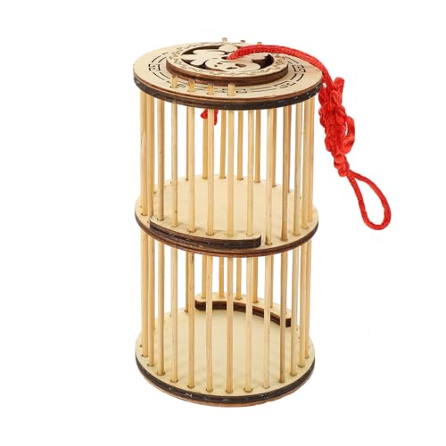 BCOATH Gurkenkäfig Transportkäfig Critter Keeper Cricket Stift Outdoor Grashüpferkäfig Behälter Handgefertigter Käfig Insektenkäfig Trägerkäfig Tragbarer Cricket Käfig von BCOATH