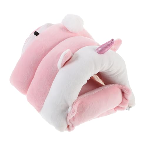 BCOATH Unicorn Hamster Nest Aus Baumwolle Bequemes Und Warmes Für Hamster Meerschweinchen Und Igel Abnehmbares Und Waschbares Design Mittlere von BCOATH