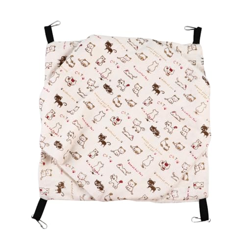 BCOATH Thermisches Hamsterbett Plüsch warmes Hängenest für Kleintiere für den Winter BCOATH Thermisches Hamsterbett Plüsch warmes Hängenest für Kleintiere für den Winter von BCOATH