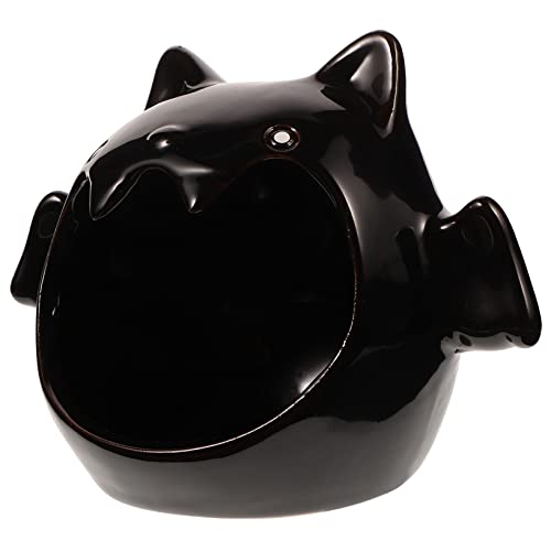 BCOATH Hamster Höhlenbett Hamster Keramik Nest Versteck Keramik Schwarz Sommer Wassernapf Für Haustiere BCOATH Hamster Höhlenbett Hamster Keramik Nest Versteck Keramik Schwarz Sommer Wassernapf Für Haustiere von BCOATH