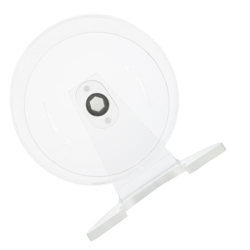 BCOATH Hamster Laufrad Geräuscharmes Transparentes Laufrad mit Ständer Geräuschlos für Mäuse Kleintiere Käfigzubehör Geräuscharmer Hamster Spinner für Kleine Haustiere BCOATH Hamster Laufrad Geräuscharmes Transparentes Laufrad mit Ständer Geräuschlos für Mäuse Kleintiere Käfigzubehör Geräuscharmer Hamster Spinner für Kleine Haustiere von BCOATH