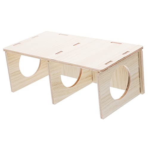 BCOATH Hamsterholzhütte Als Spielzeug Und Versteck Holz Für Hamsterkäfig Geeignet Für Meerschweinchen Und Mäuse Als Habitat Und Nest BCOATH Hamsterholzhütte Als Spielzeug Und Versteck Holz Für Hamsterkäfig Geeignet Für Meerschweinchen Und Mäuse Als Habitat Und Nest von BCOATH