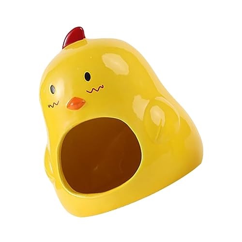 BCOATH Decorative Hamster Nest Keramisches Schlafhaus Für Kleine Haustiere Perfekter Rückzugsort Für Hamster Zwerghamster Und Igel Pflegeleicht Und Komfortabel von BCOATH