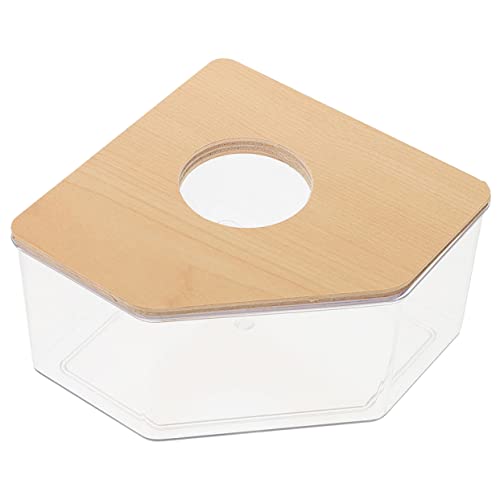 BCOATH Hamster Sandbad Box Transparente Sandbadbehälter für Chinchillas Rennmäuse und Meerschweinchen Kreatives Design zu Reinigen für Kleine Haustiere Duschraum BCOATH Hamster Sandbad Box Transparente Sandbadbehälter für Chinchillas Rennmäuse und Meerschweinchen Kreatives Design zu Reinigen für Kleine Haustiere Duschraum von BCOATH
