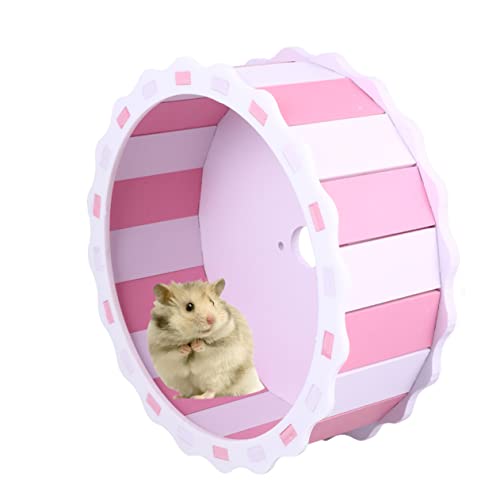 BCOATH Leises Hamsterrad Haustierspielzeug Laufrad Aus Holz Spielzeug Für Hamsterspielzeug Und Mäuse BCOATH Leises Hamsterrad Haustierspielzeug Laufrad Aus Holz Spielzeug Für Hamsterspielzeug Und Mäuse von BCOATH