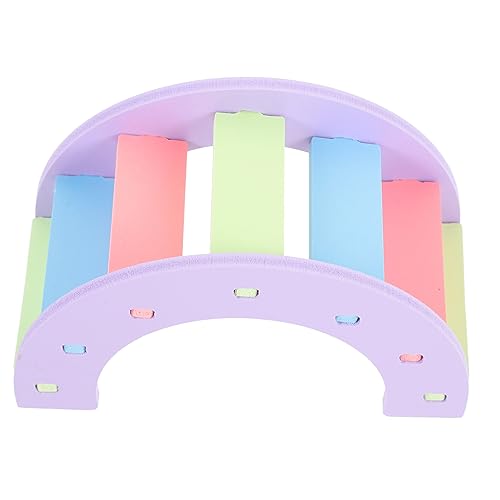 BCOATH Hamster Spielzeug Brücke Aus Kletterleiter Für Kleintiere Für Hamster Und Chinchillas Fördert Bewegung Und Geschicklichkeit Handgemacht Bunten Farben BCOATH Hamster Spielzeug Brücke Aus Kletterleiter Für Kleintiere Für Hamster Und Chinchillas Fördert Bewegung Und Geschicklichkeit Handgemacht Bunten Farben von BCOATH