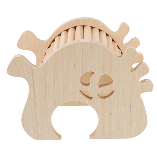 BCOATH Hamster-holzhaus, Hamster-versteck, Dekoratives Hamsterhaus, Schlafhaus BCOATH Hamster-holzhaus, Hamster-versteck, Dekoratives Hamsterhaus, Schlafhaus von BCOATH