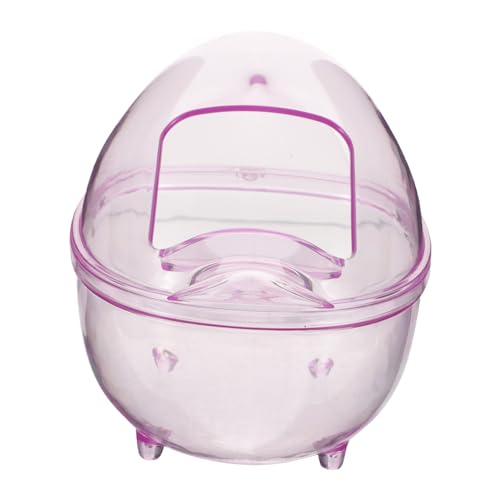 BCOATH Hamster-sandbadewanne Für Haustiere Meerschweinchen-Toilette Badebehälter Tiefe Kanten Für Hamster Chinchilla Haustierbedarf von BCOATH