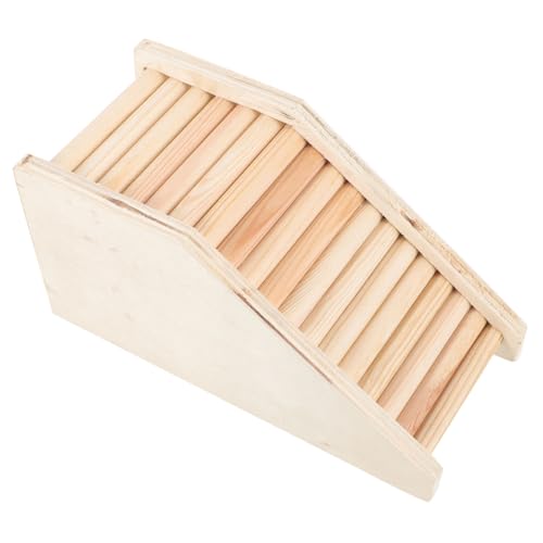 BCOATH Hamster Nest Mit Kletterleiter Multifunktionales Holzspielzeug Für Hamster Und Meerschweinchen Als Versteck Unterhaltung Im Käfig von BCOATH