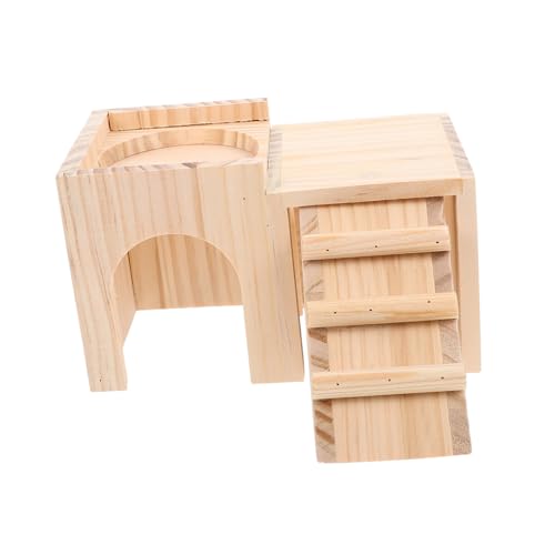 BCOATH Hamsterhaus Kletterleiter und Versteckfunktion Langlebiges Nest für Zwerghamster und Chinchillas Sicherer Rückzugsort und Spielhaus für Kleine Haustiere BCOATH Hamsterhaus Kletterleiter und Versteckfunktion Langlebiges Nest für Zwerghamster und Chinchillas Sicherer Rückzugsort und Spielhaus für Kleine Haustiere von BCOATH