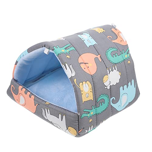 BCOATH Haustier-Baumwollnest Chinchilla-Betten für Hamster Größe Hamsternest warmes Nest für Kaninchen Igel BCOATH Haustier-Baumwollnest Chinchilla-Betten für Hamster Größe Hamsternest warmes Nest für Kaninchen Igel von BCOATH