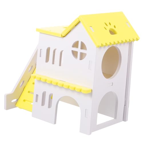BCOATH Niedliches Hamster-Villa-versteck Chinchilla-Spielzeug PVC Für Haustiere von BCOATH