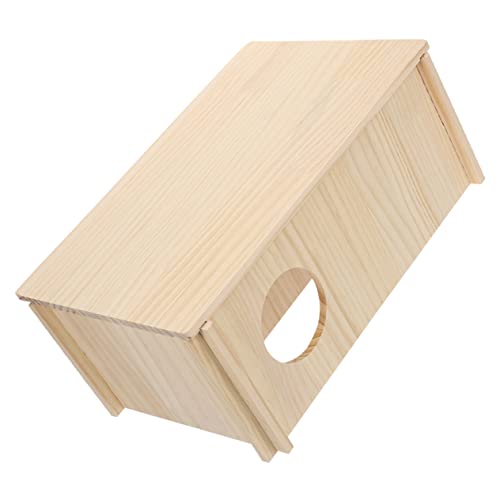 BCOATH Käfig-hamsterhaus Stabil Und Aus Holz Versteck Für Ratten Lustiges Hamsterspielzeug Sicher Zum Kauen von BCOATH