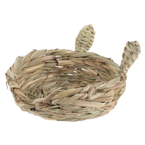 BCOATH Meerschweinchen-Strohhaus Hamster-Schlafmatte Chinchilla-Nest Frettchen-Nest Rennmaus-Gewebtes Nest BCOATH Meerschweinchen-Strohhaus Hamster-Schlafmatte Chinchilla-Nest Frettchen-Nest Rennmaus-Gewebtes Nest von BCOATH