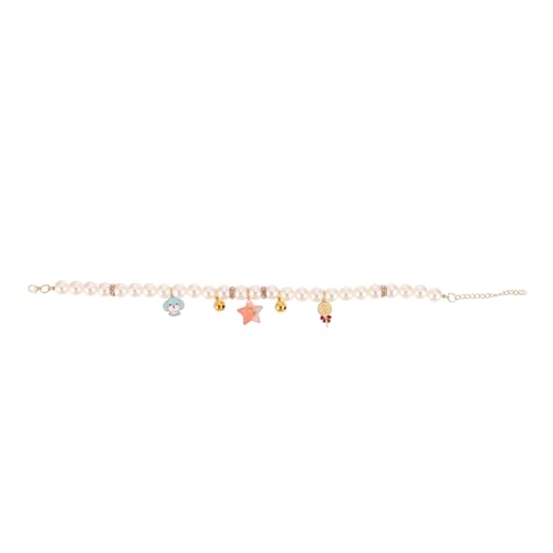 BCOATH Festliches Katzenhalsband Mit Glöckchen - Halskette Für Neugeborene Kätzchen Katzenglöckchen Dekoratives Glöckchenhalsband Für Kätzchen von BCOATH