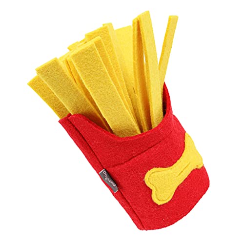 BCOATH Hundeschnüffelspielzeug in Pommes-Frites-Form Haustierbedarf Langsamer Futterspender Für Das Training Interaktives Robustes Spielzeug BCOATH Hundeschnüffelspielzeug in Pommes-Frites-Form Haustierbedarf Langsamer Futterspender Für Das Training Interaktives Robustes Spielzeug von BCOATH