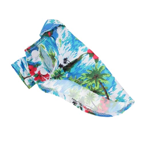 BCOATH Haustier-Outfits für Hunde Hemd im Hawaii-Stil Sommerkleidung für Welpen einfaches An- und Ausziehen BCOATH Haustier-Outfits für Hunde Hemd im Hawaii-Stil Sommerkleidung für Welpen einfaches An- und Ausziehen von BCOATH