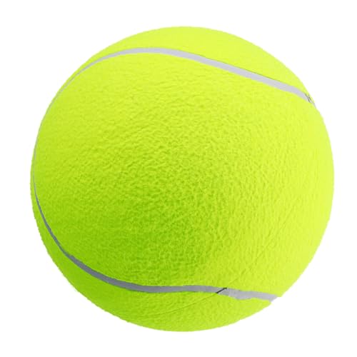 BCOATH Aufblasbares Großes Tennis-hundespielzeug Für Große Mittelgroße Und Welpen Dekoration Für Sportpartys BCOATH Aufblasbares Großes Tennis-hundespielzeug Für Große Mittelgroße Und Welpen Dekoration Für Sportpartys von BCOATH