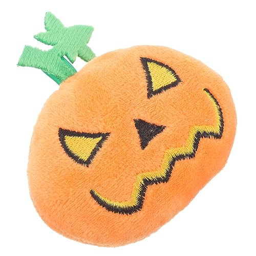 BCOATH Kürbis-Katzenspielzeug lustiges Halloween-Kauspielzeug für Kätzchen interaktives Plüschspielzeug Beißfunktion für Katzen BCOATH Kürbis-Katzenspielzeug lustiges Halloween-Kauspielzeug für Kätzchen interaktives Plüschspielzeug Beißfunktion für Katzen von BCOATH